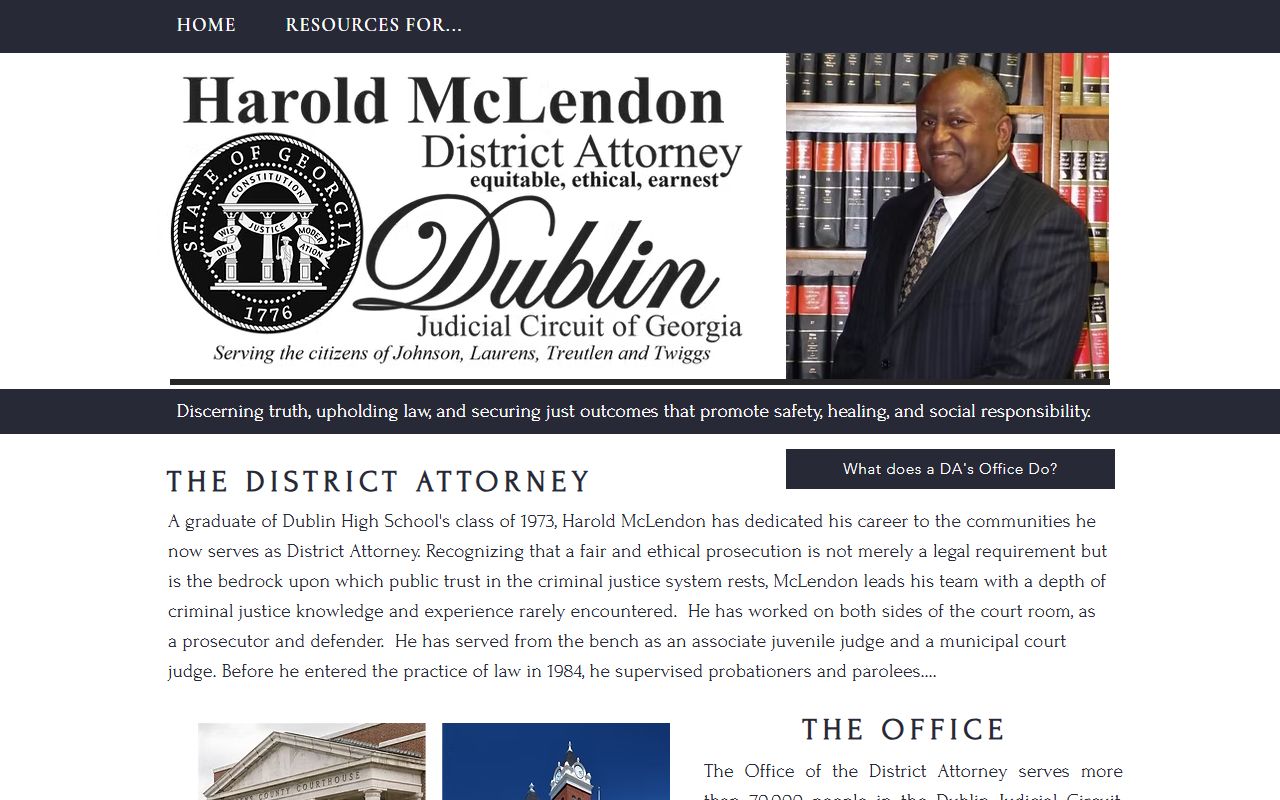 Treutlen County court charges after arrest Dublin Judicial Circuit District Attorney